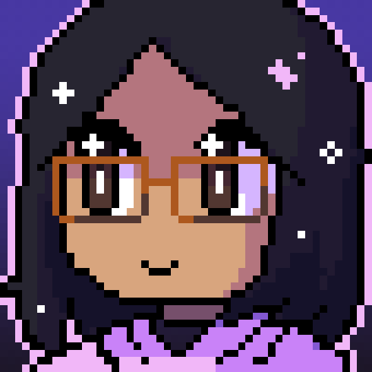 Pixel style self-portrait